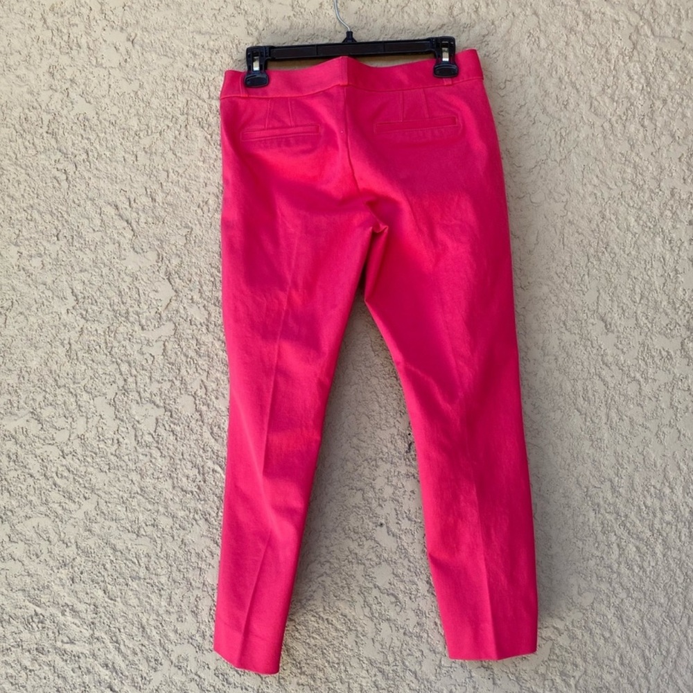 EUC Banana Republic Sloan Fit Pink Slacks Pants SIZE 4P Viscose Stretch - Picture 5 of 8